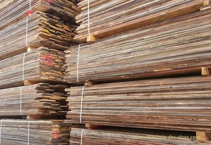 bardage chalet montagne vente de vieux bois la clusaz