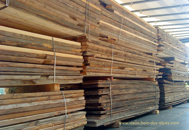 madrier dédoublé brut de sciage