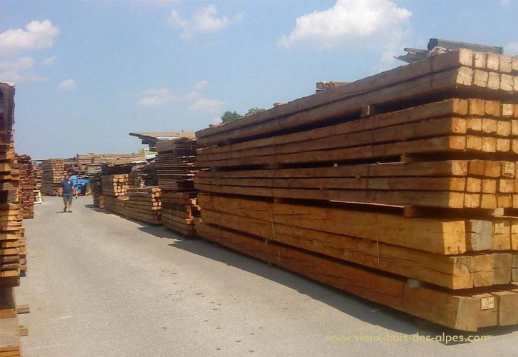 stock poutres et chevrons Haute Savoie