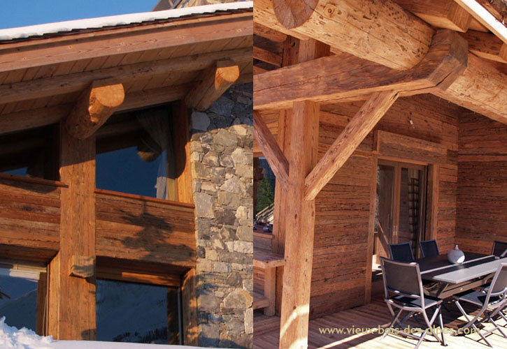 vieux bois pour charpente poutre et chevron